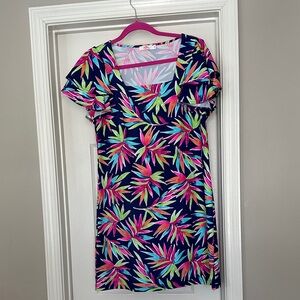 Aryeh flutter sleeve dress
